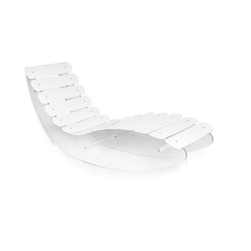 Chaise-longue plexiglas "Seagull" Studio Decò