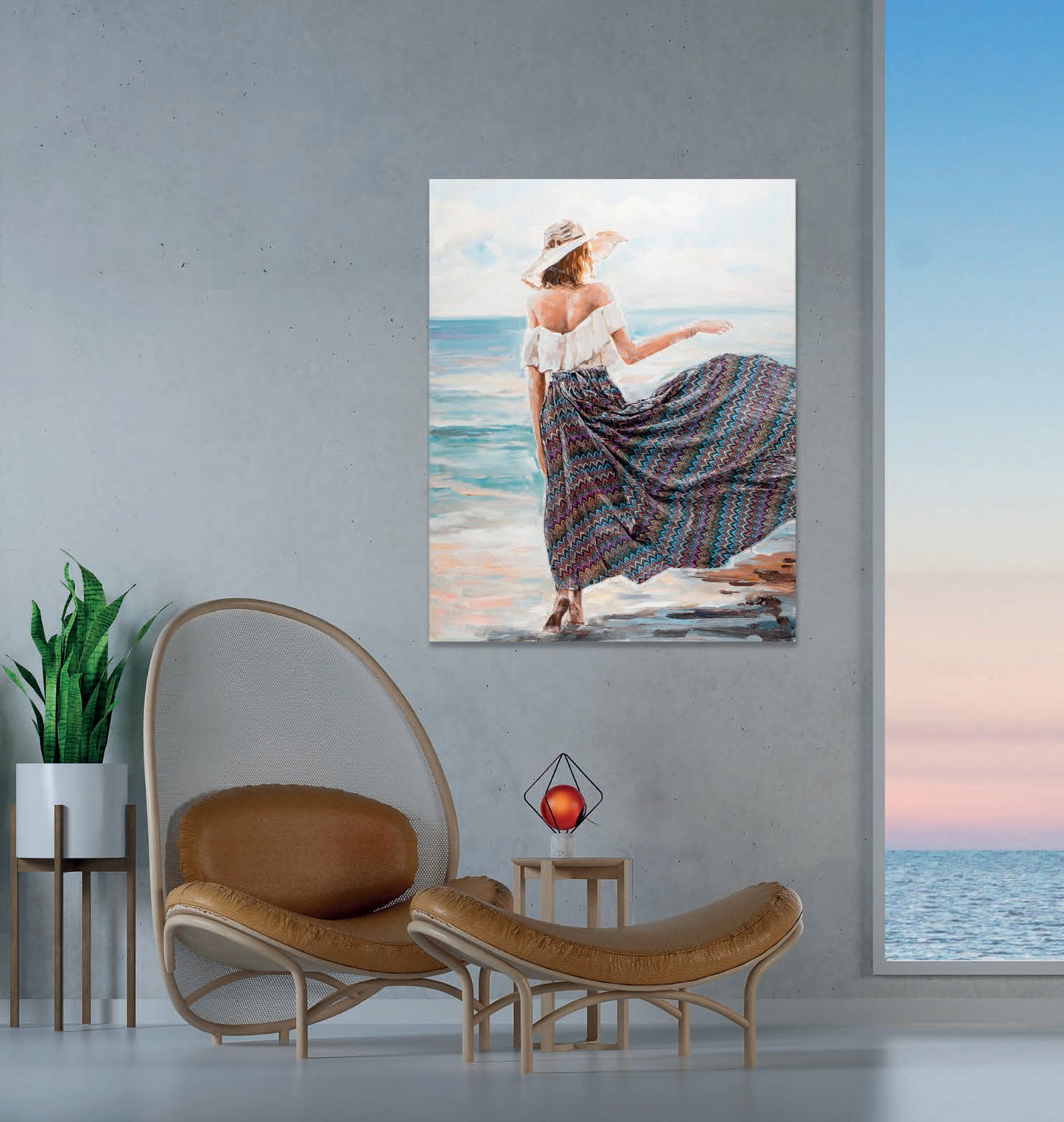 Quadro "Verso il mare " Studio decò group