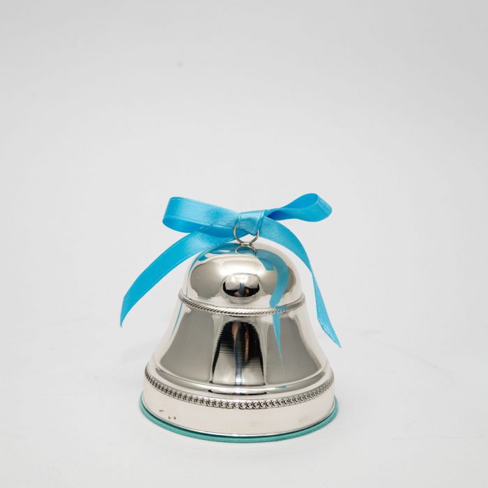 campana carillon azzurra per nascite